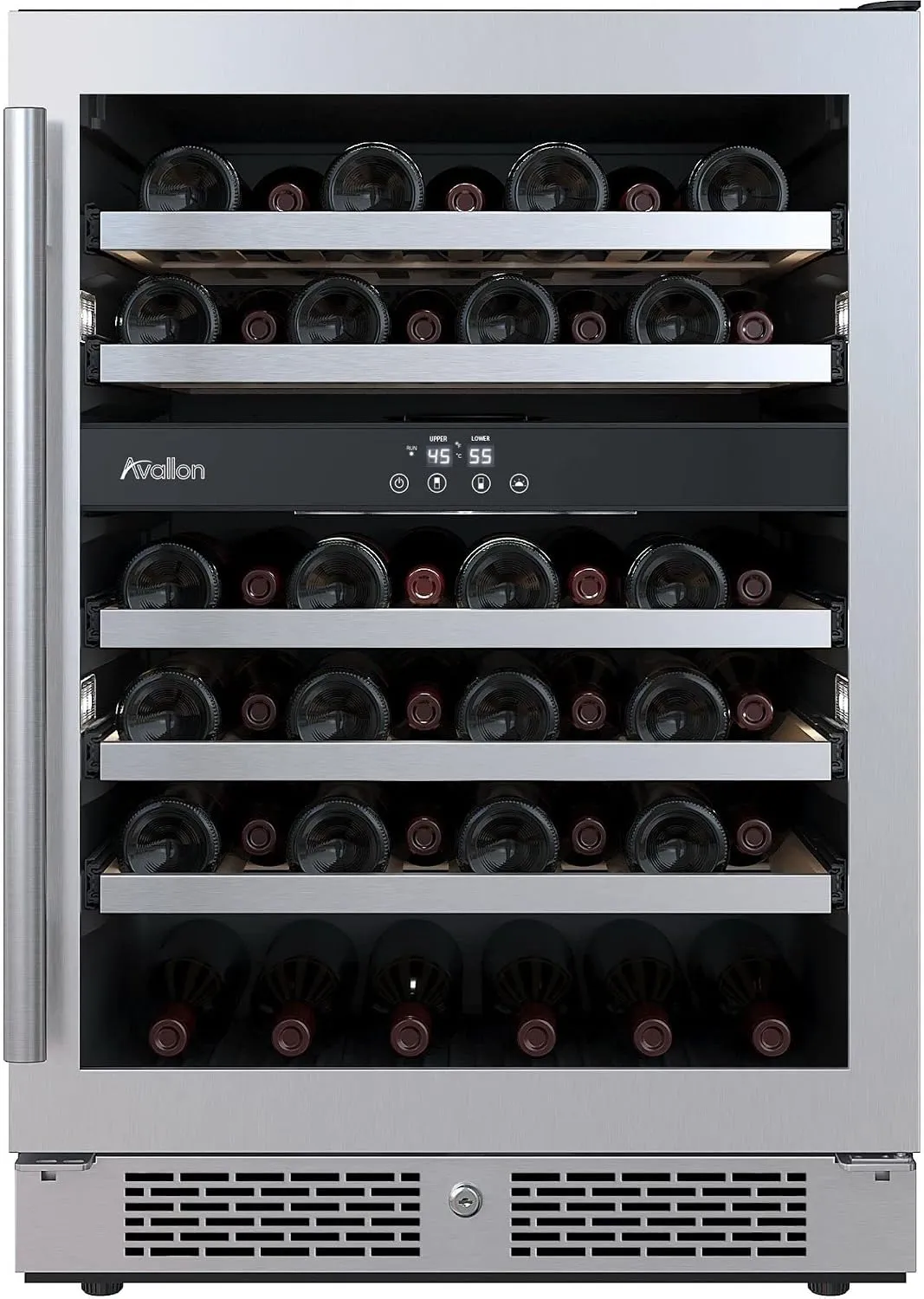 Avallon Wine Cooler with LED Lighting